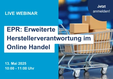 Webinar EPR im Onlinehandel